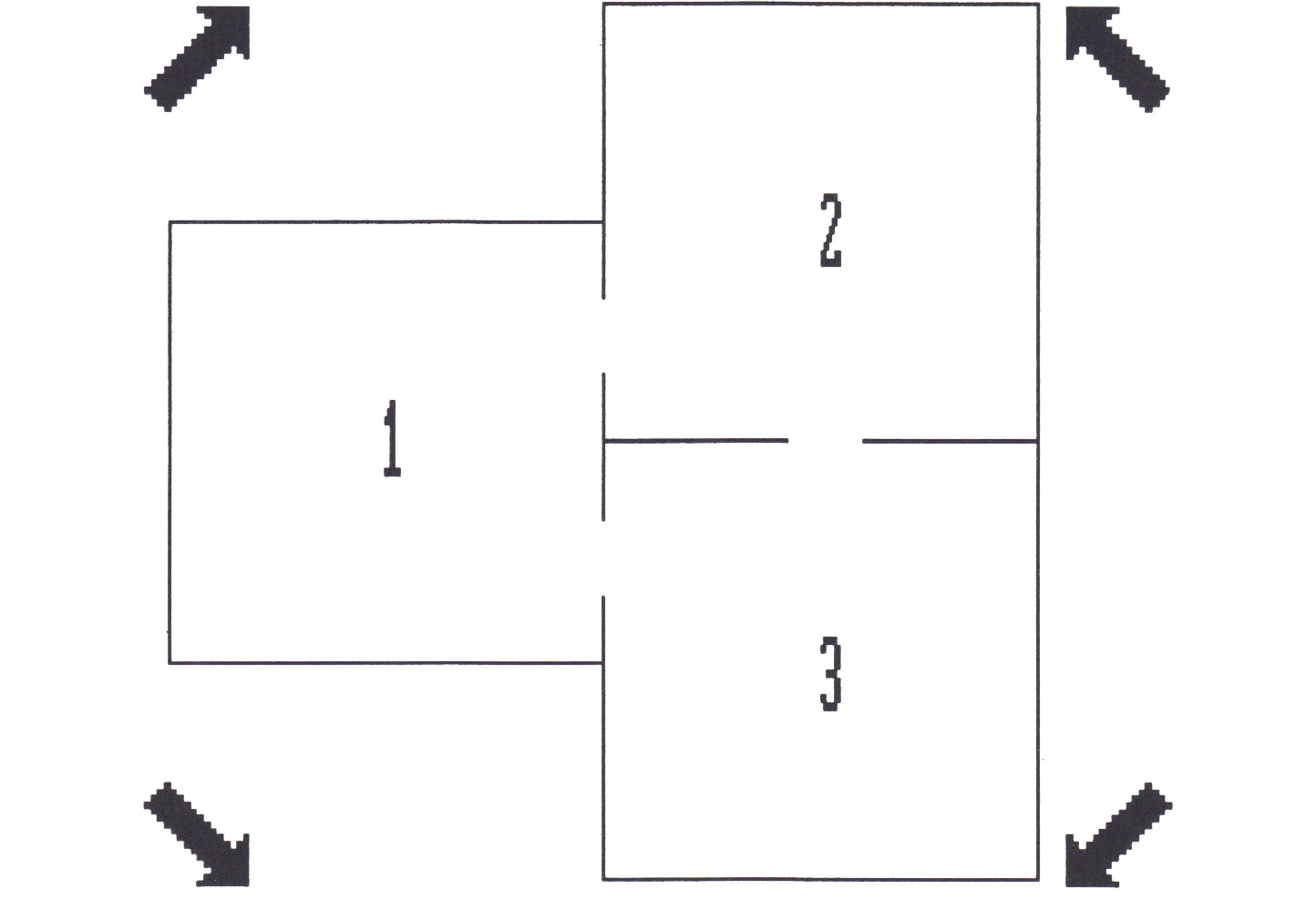 Three-act Random Model