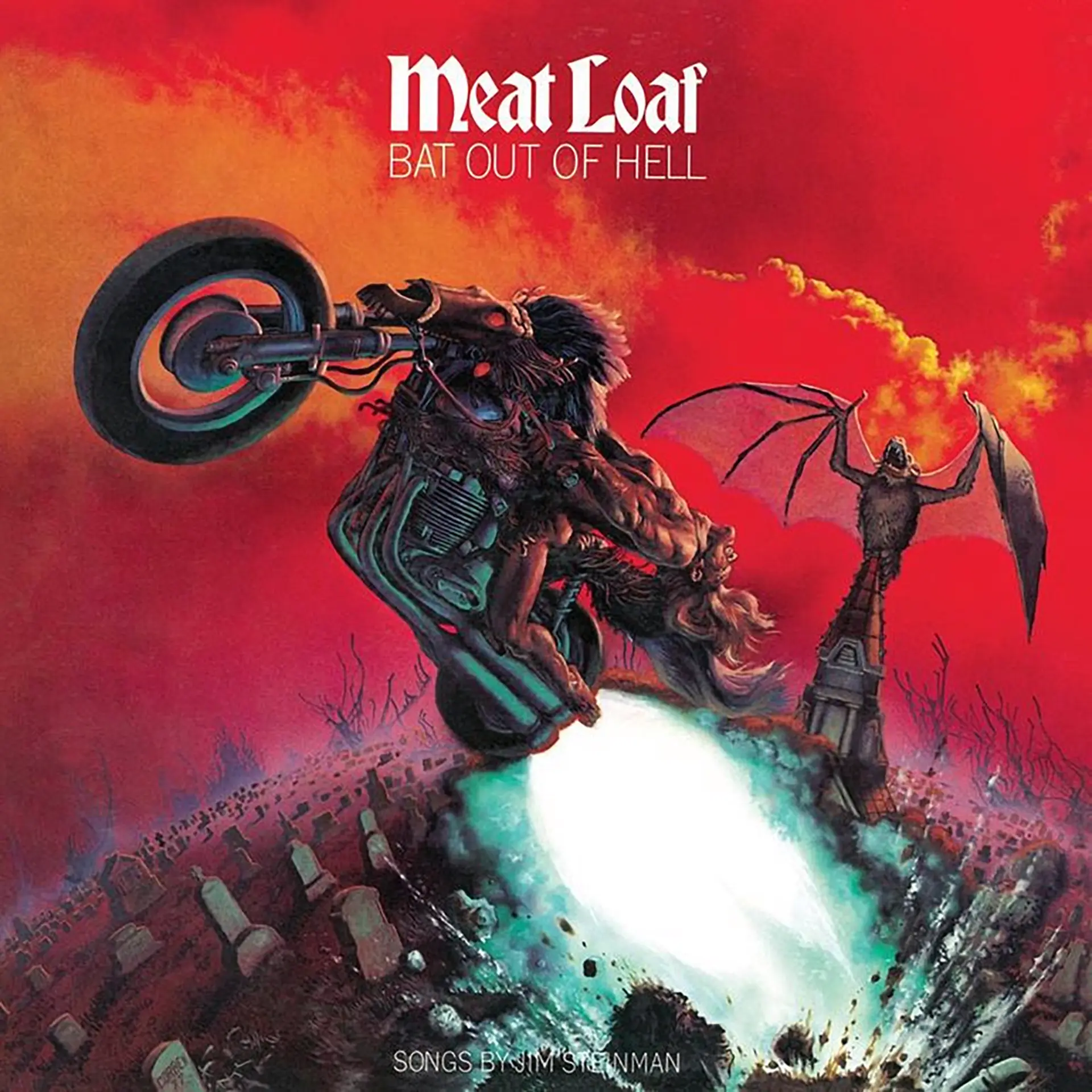 Meat Loaf Bat Out of Hell cover