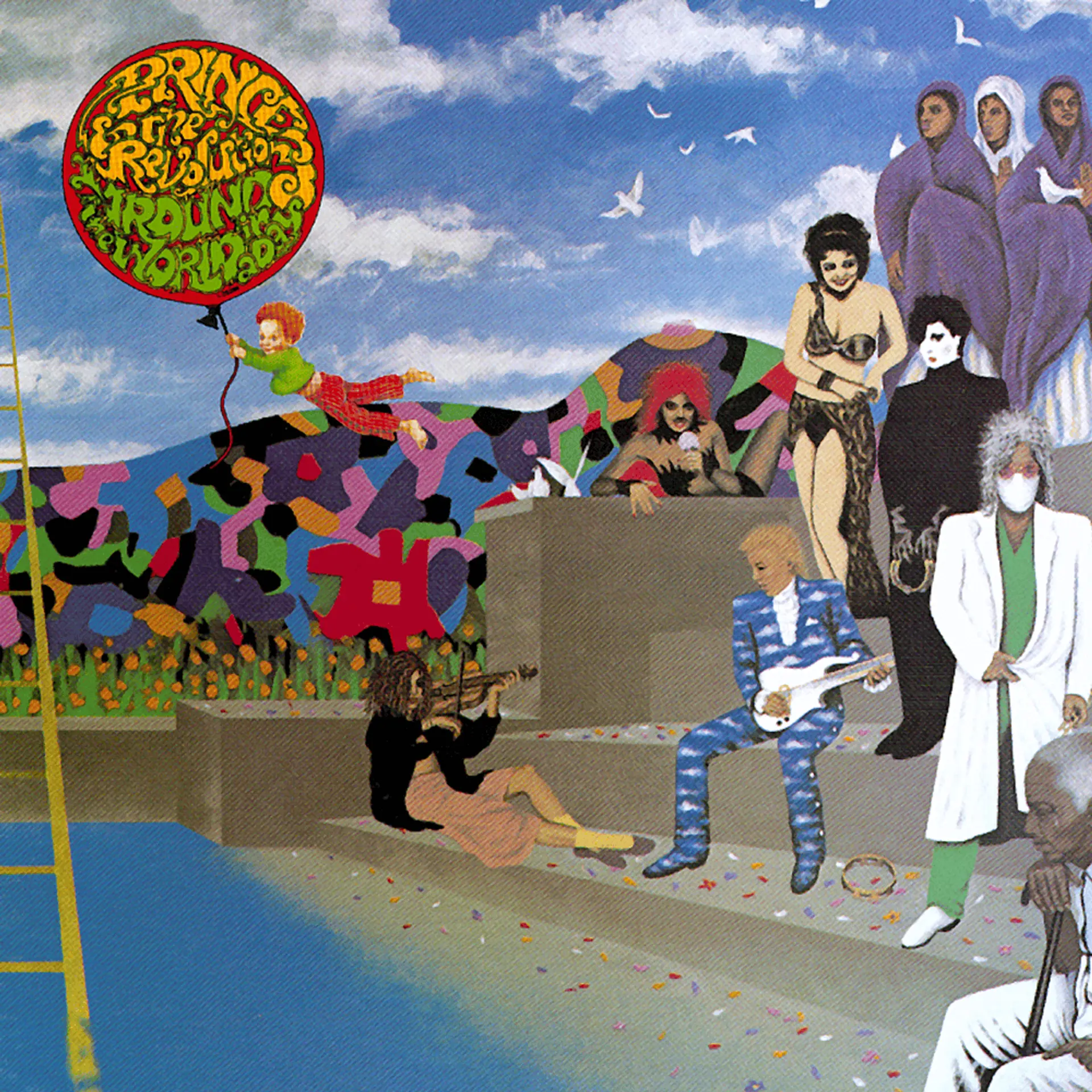 Prince and The Revolution Around the World in a Day cover